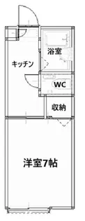 ライトハウス自由ヶ丘 A【2階】の間取り