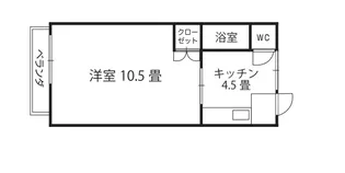 城見町菊屋ビル【5階】の間取り