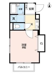 アクール藤【2階】の間取り
