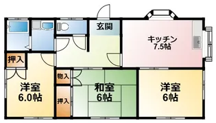 千葉県茂原市御蔵芝【一戸建】の間取り
