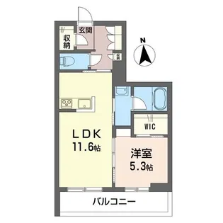 ルリス【2階】の間取り