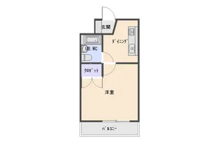 ライフビルNO.2【3階】の間取り