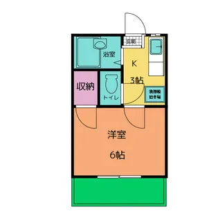 メゾンJ.Y【1階】の間取り