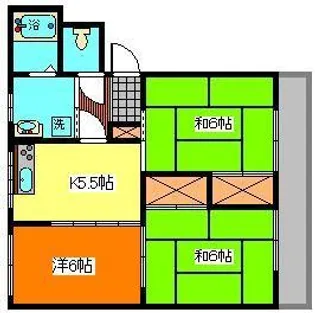 プライムコート武田【1階】の間取り
