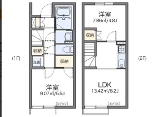 レオネクストおっぺの間取り