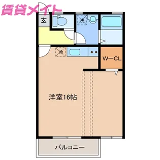 パインヒルズ【2階】の間取り