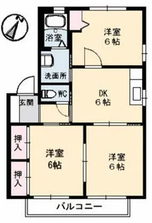 シャーメゾンドリーム【1階】の間取り