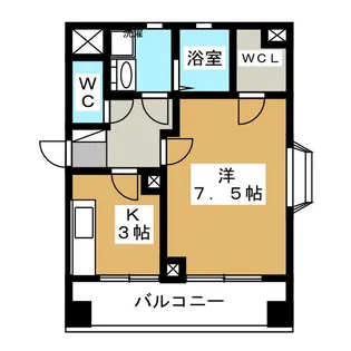 五番館【10階】の間取り