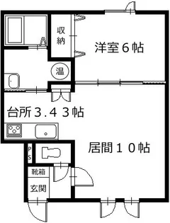 SOLARIA【1階】の間取り