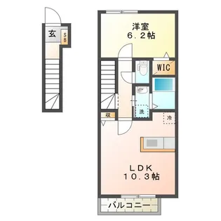 グレース・レジデンス I【2階】の間取り