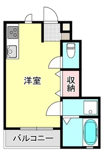 ドミール東貝沢【2階】の間取り