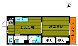 メゾン・ド・エルルージュ【3階】の間取り