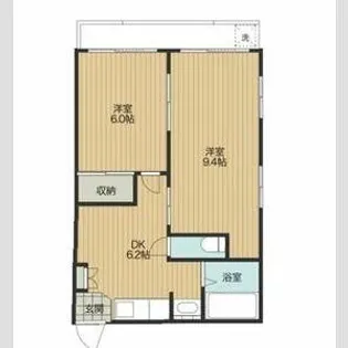 東京都東久留米市大門町1【マンション】の間取り