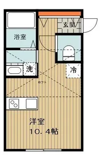 壱番館【1階】の間取り