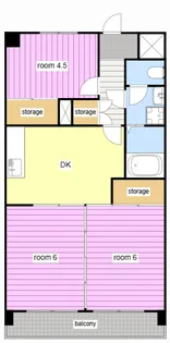 菊川サンハイツ【2階】の間取り