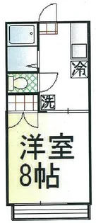 クレスト東海【2階】の間取り