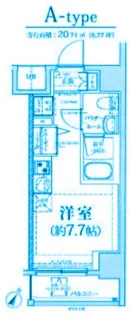 神奈川県川崎市川崎区南町【マンション】の間取り