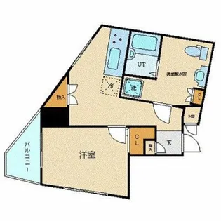 東京都杉並区方南1【マンション】の間取り