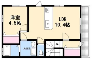 ブラウンK【2階】の間取り