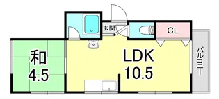 兵庫県神戸市垂水区青山台2【マンション】の間取り