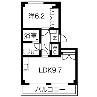 ふぁみーるB【2階】の間取り