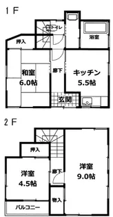 埼玉県川口市大字安行慈林【一戸建】の間取り