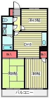 埼玉県さいたま市桜区西堀8【マンション】の間取り