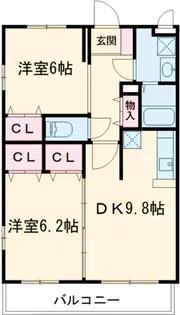 ショコラブラン【1階】の間取り