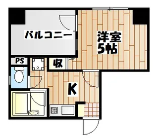 神奈川県横浜市神奈川区松本町6【マンション】の間取り