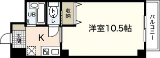 マンション雄創【7階】の間取り