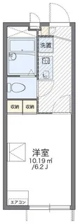 1Kの間取り画像