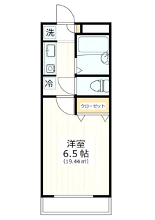 メロディ【1階】の間取り