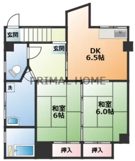 清田アパート【3階】の間取り