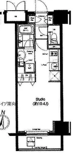 レジデンス両国駅前【5階】の間取り
