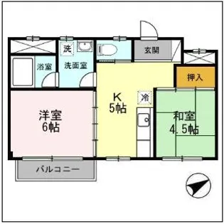 ロイヤルプラザ【3階】の間取り