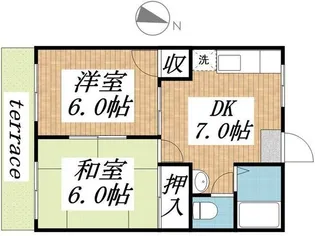 はいつひろ【1階】の間取り