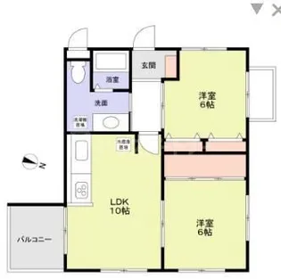 埼玉県さいたま市北区東大成町1【マンション】の間取り