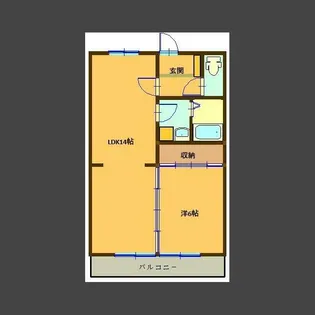 国分中央ビル【3階】の間取り