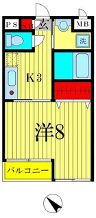 Ai court 南流山【3階】の間取り