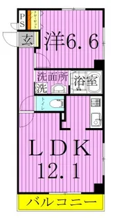 梅島ヒルズ【1階】の間取り