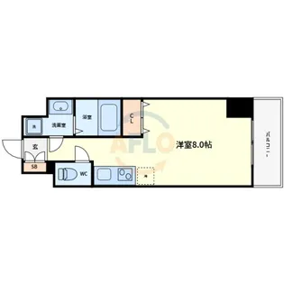 ルミノーサ堺【6階】の間取り