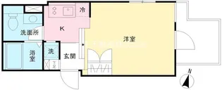 LAPiS原宿II【1階】の間取り