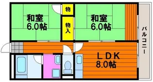 カウル十日市【3階】の間取り