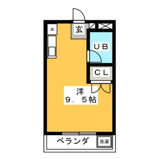 ファルコン瑞穂【3階】の間取り