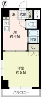 リーヴェルステージ横浜西【2階】の間取り