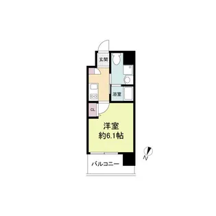 Live Casa 上新庄【6階】の間取り