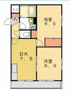 東京都品川区中延2【アパート】の間取り