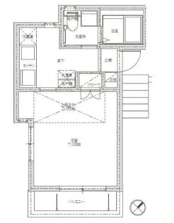 グラインドロッジII【2階】の間取り