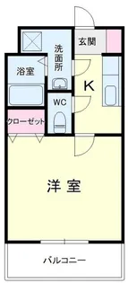 静岡県浜松市中央区和合町【マンション】の間取り