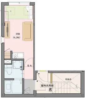 ラムダAIZAWA【3階】の間取り